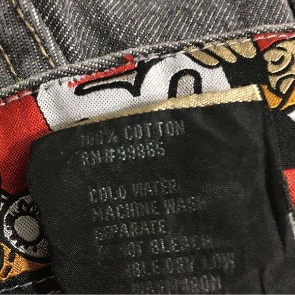 SOHK VTG Upcycled Shorts Size 12 ( Original Men's Size 36 ) - Picture 12 of 12